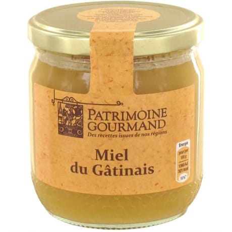 Patrimoine gourmand miel de fleurs du Gâtinais 500g