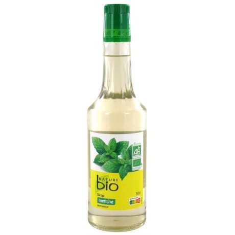 Nature bio sirop de menthe bio 50cl