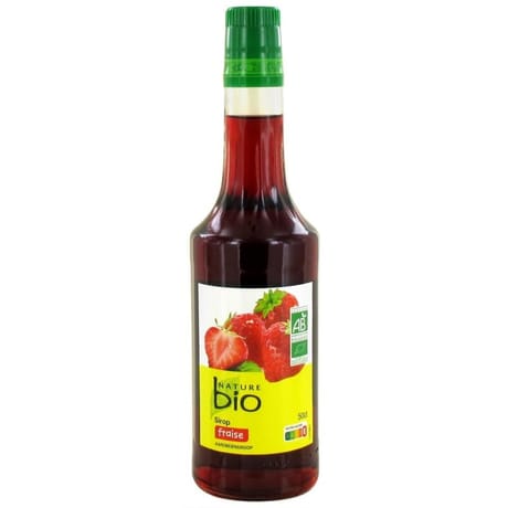 Nature bio sirop de fraise 50cl