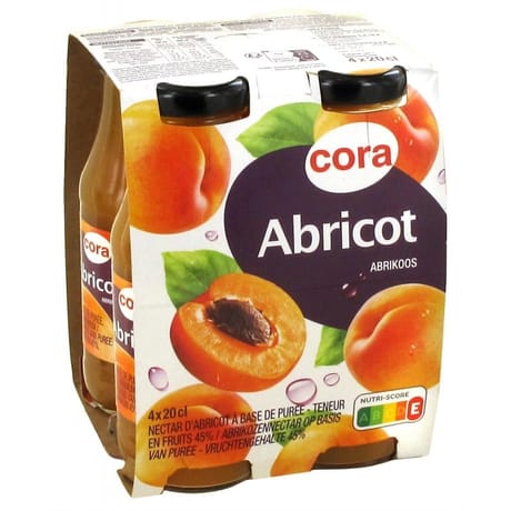 Cora nectar abricot 4 x 20cl
