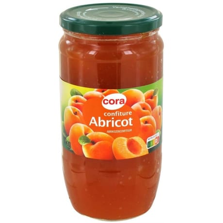 Cora confiture abricot 1kg