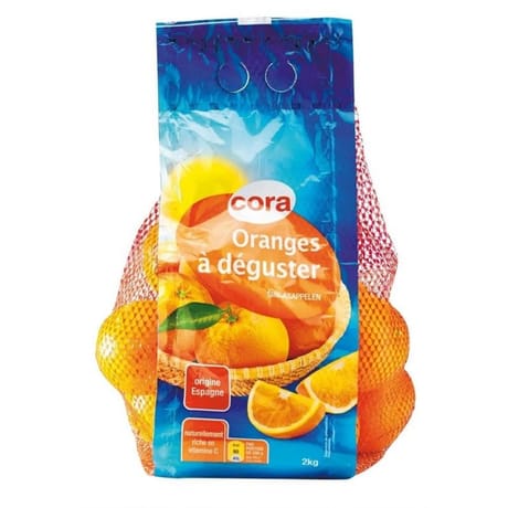 Orange à déguster cora 2kg