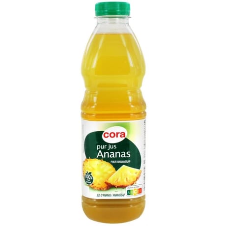 Cora pur jus d'ananas 1l