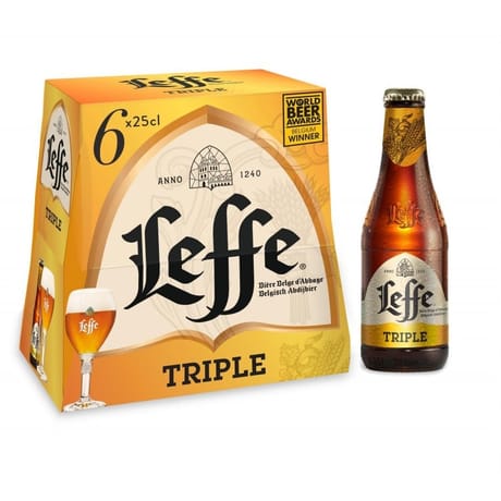 Abbaye de leffe triple 6x25cl 8.5%vol