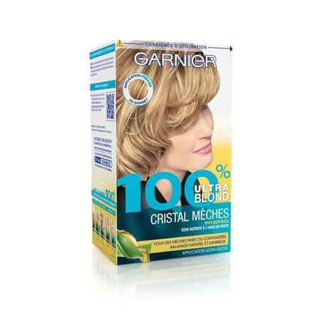 Garnier 100% ultra blond cristal mèches kit pour balayage lumineux