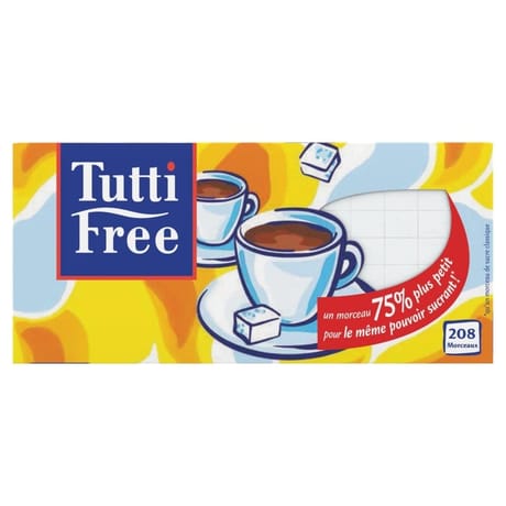 Tutti free blanc allégé en morceaux 290g
