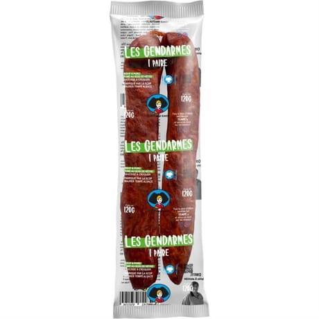 Tempé les gendarmes 1 paire 120g