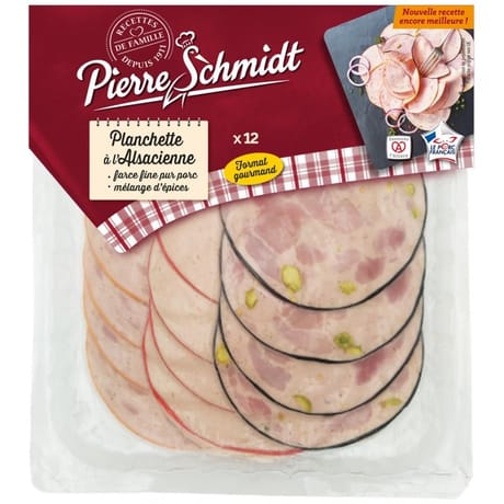 Pierre Schmidt assortiment Alsacien 12 tranches 200g