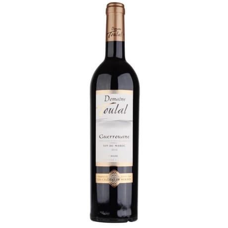Domaine toulal cdr rouge aog guerrouane 75cl 12.5%vol