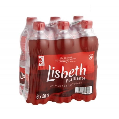 Lisbeth pétillante rouge 6x50cl