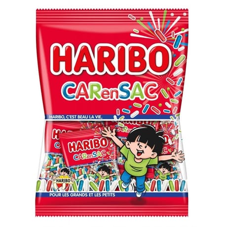 Haribo carensac sachet multipack 250g