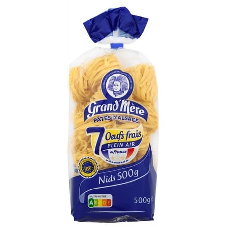 Grand'mère pâtes d'alsace nids 4mm 500g