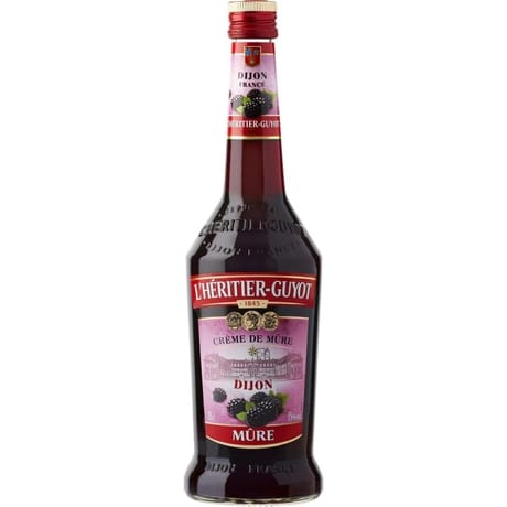 L'héritier guyot crème de mûre de dijon 70cl 15%vol