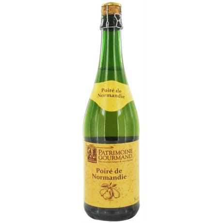 Patrimoine Gourmand poiré de Normandie 75 cl 3% Vol.