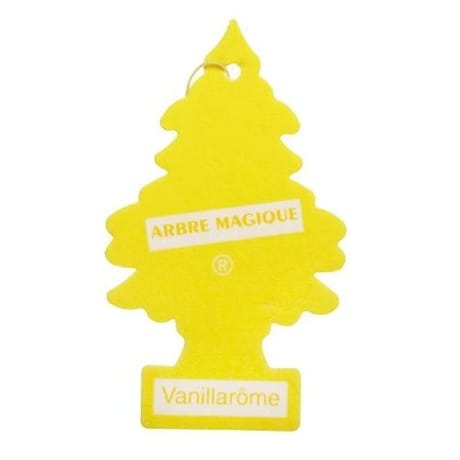 Arbre magique desodorisant voiture parfum vanille 11g