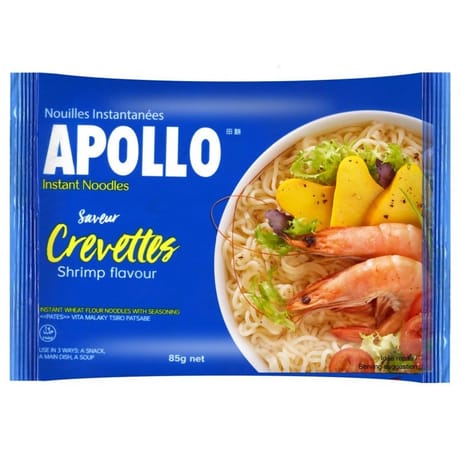 Apollo nouilles crevettes 85g