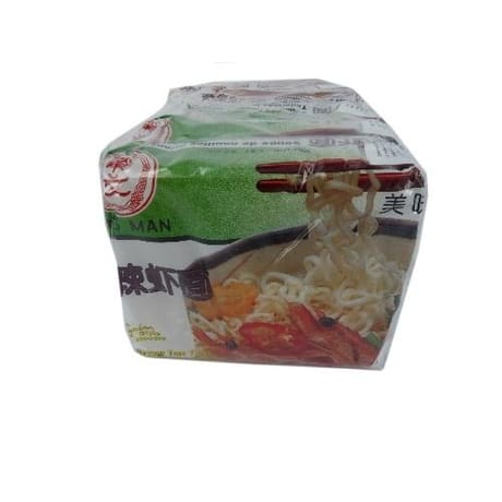 Wingman  nouilles arome fruits de mer (tom yum) 5x60g