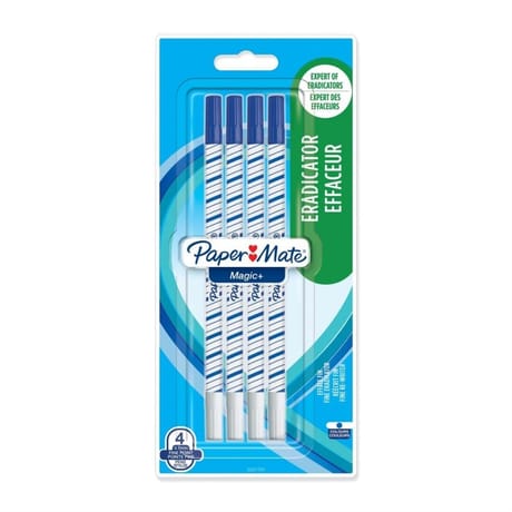 Papermate effaceur magic fins réécriveurs x4