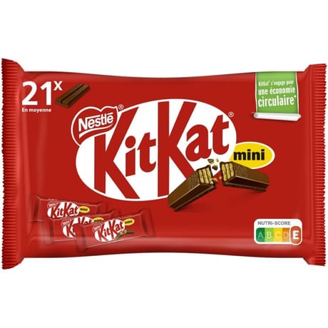 KitKat Mini barres au chocolat au lait sachet de 350g
