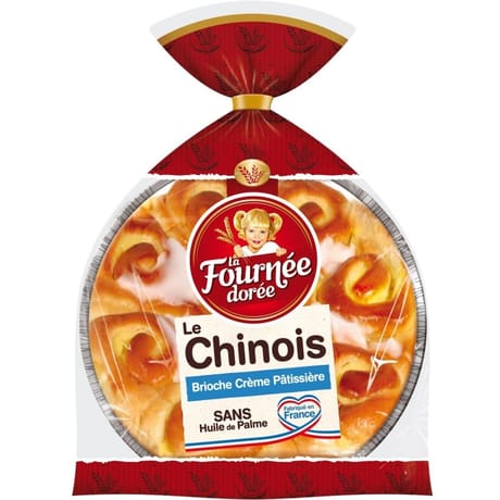 La Fournée Dorée Chinois crème pâtissière 600g