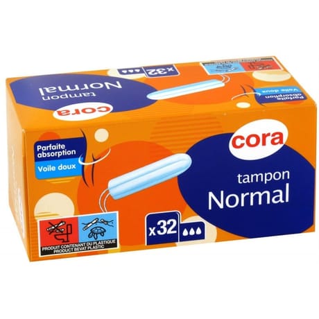 Cora tampon digitaux normaux x 32