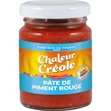 Chaleur Créole pâte de piment rouge 100g