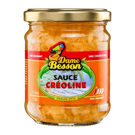 Dame besson sauce créoline 170ml