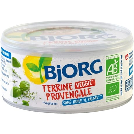 Bjorg terrine végétale provençale bio 125g