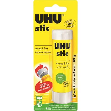 Uhu - Stic de colle blanche 40 grammes