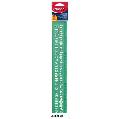 Maped trace lettres 8 mm