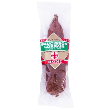 Boni saucisson lorrain / chaudin pur porc 250g