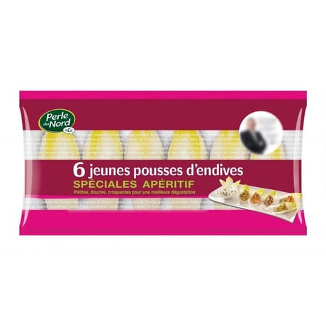 Perle du Nord jeunes pousses d'endives spéciales apéritif