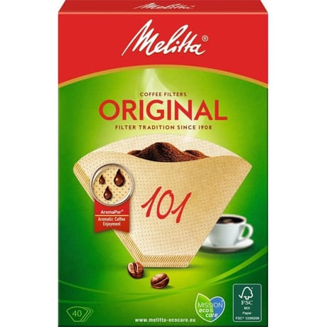 Melitta filtre 101 brun x40 FSC