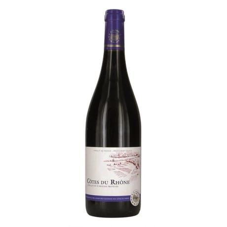 Côtes du Rhône rouge L'âme du terroir 75 cl 13.5% Vol.