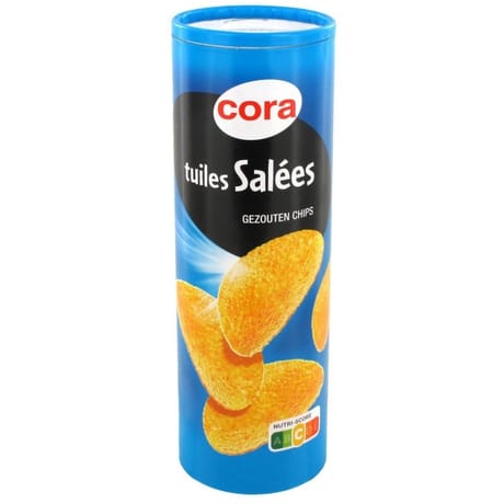 Cora tuiles goût sel 170g