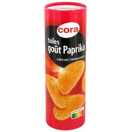 Cora tuiles goût paprika 170g