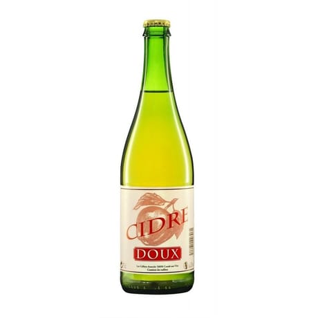 Cidre bouché doux 75cl 2%Vol.