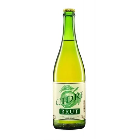 Cidre bouché brut 75 cl  4% Vol.