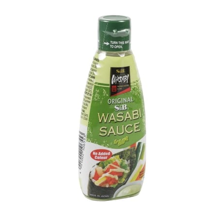 S & B wasabi  sauce en flacon de 170g