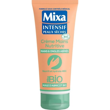 Mixa Intensif peaux sèches mains/ ongles Bio tube 100ml