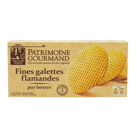 Patrimoine Gourmand fines galettes flamandes étui 180g