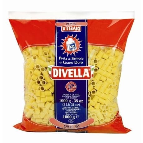 Divella pates ditali lisci N°61 1kg