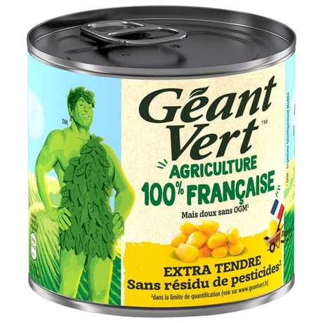 Géant vert mais l'original ultra tendre boite 1/2 285g
