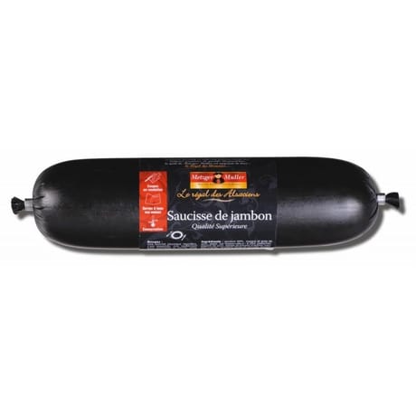 Metzger Muller Saucisse de jambon supérieure 400 g