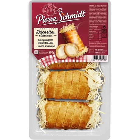 Pierre Schmidt 4 buchettes au fromage 520g