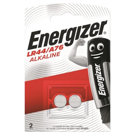 Energizer miniature alcaline 2 piles A76/LR44