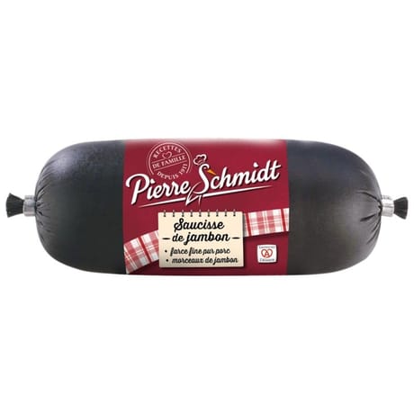 Pierre schmidt Piecette saucisse de jambon 250g