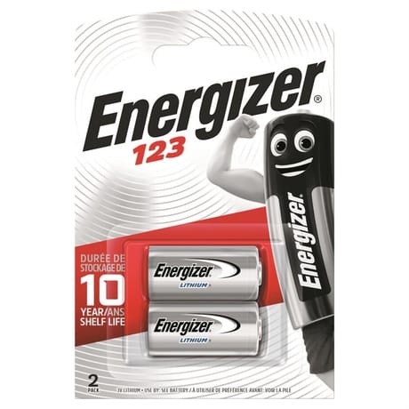 Energizer piles appareil photo 123 ap fsb2