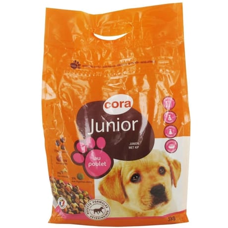 Cora croquettes pour chien junior 3kg