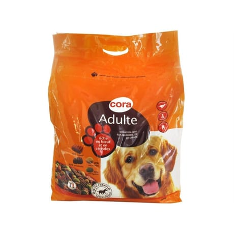 Cora croquettes riches en viandes pour chien 10kg